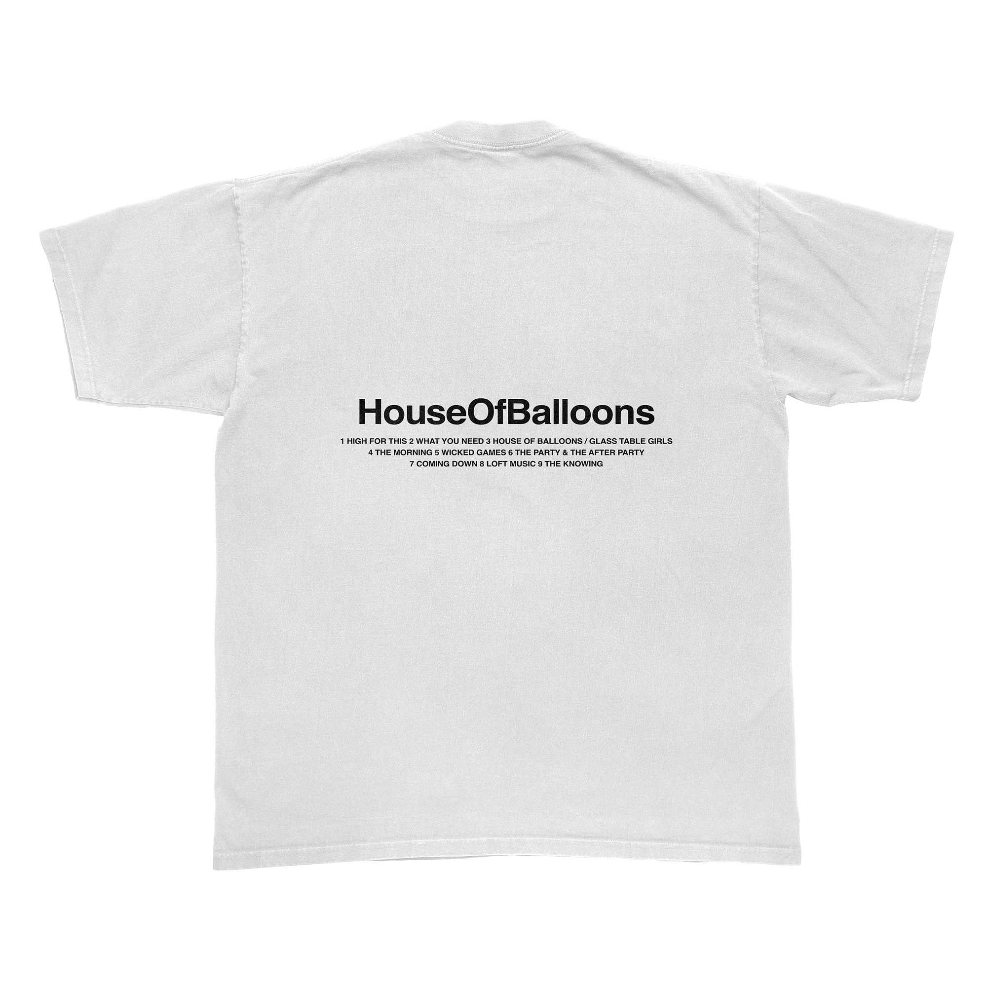 HOUSE OF BALLOONS TEE Back
