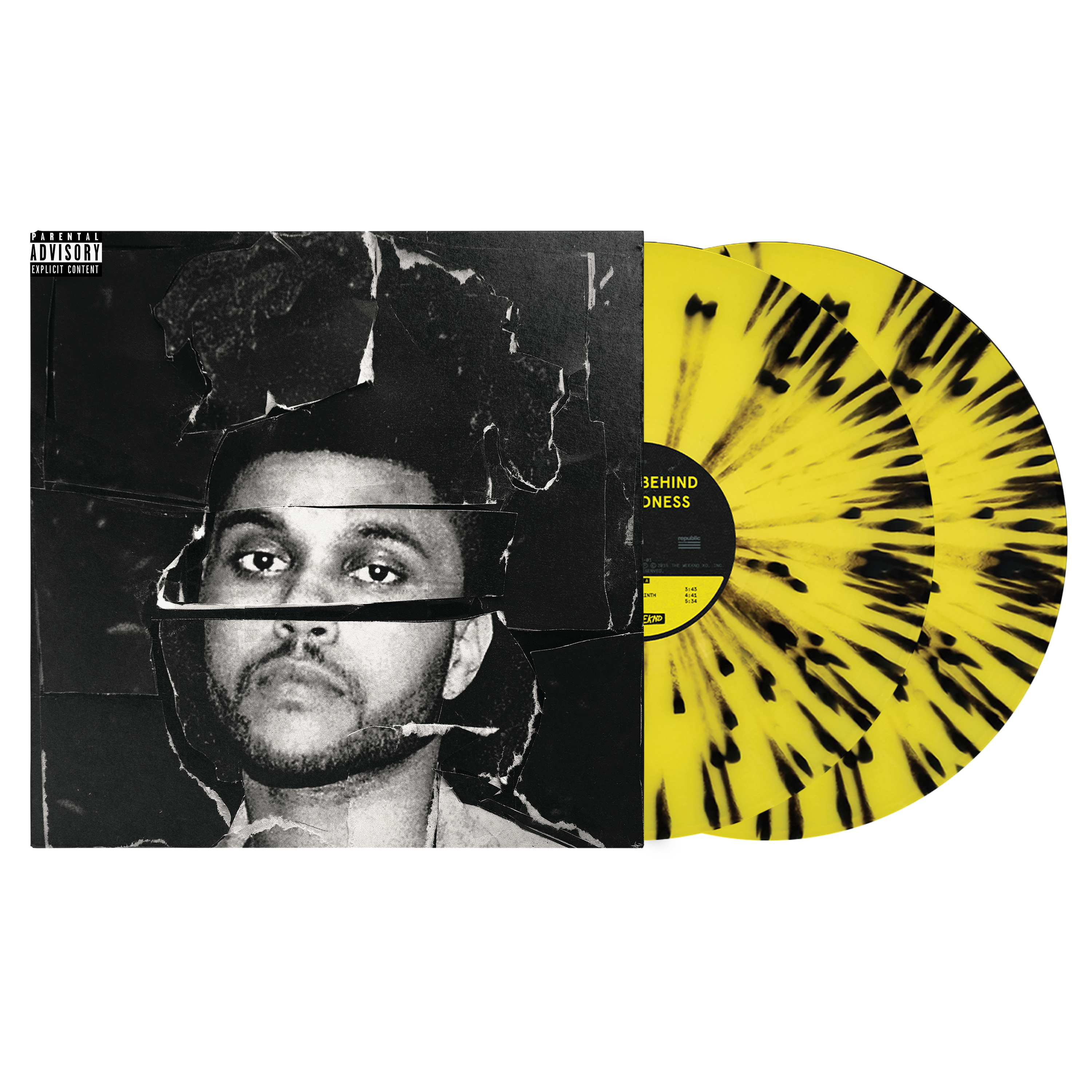 BEAUTY BEHIND THE MADNESS 5TH ANNIVERSARY 2LP FRONT