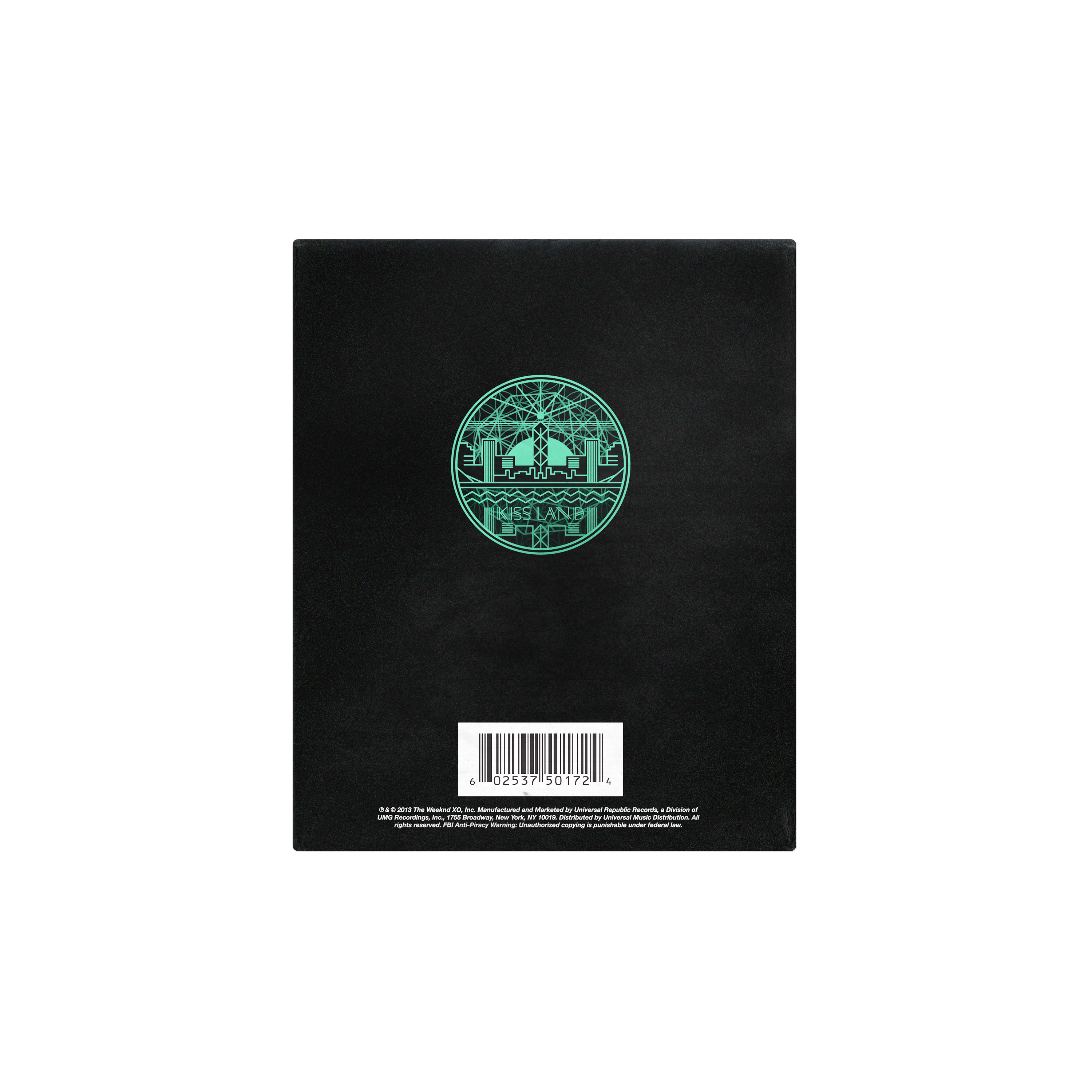 Kiss Land CD Back