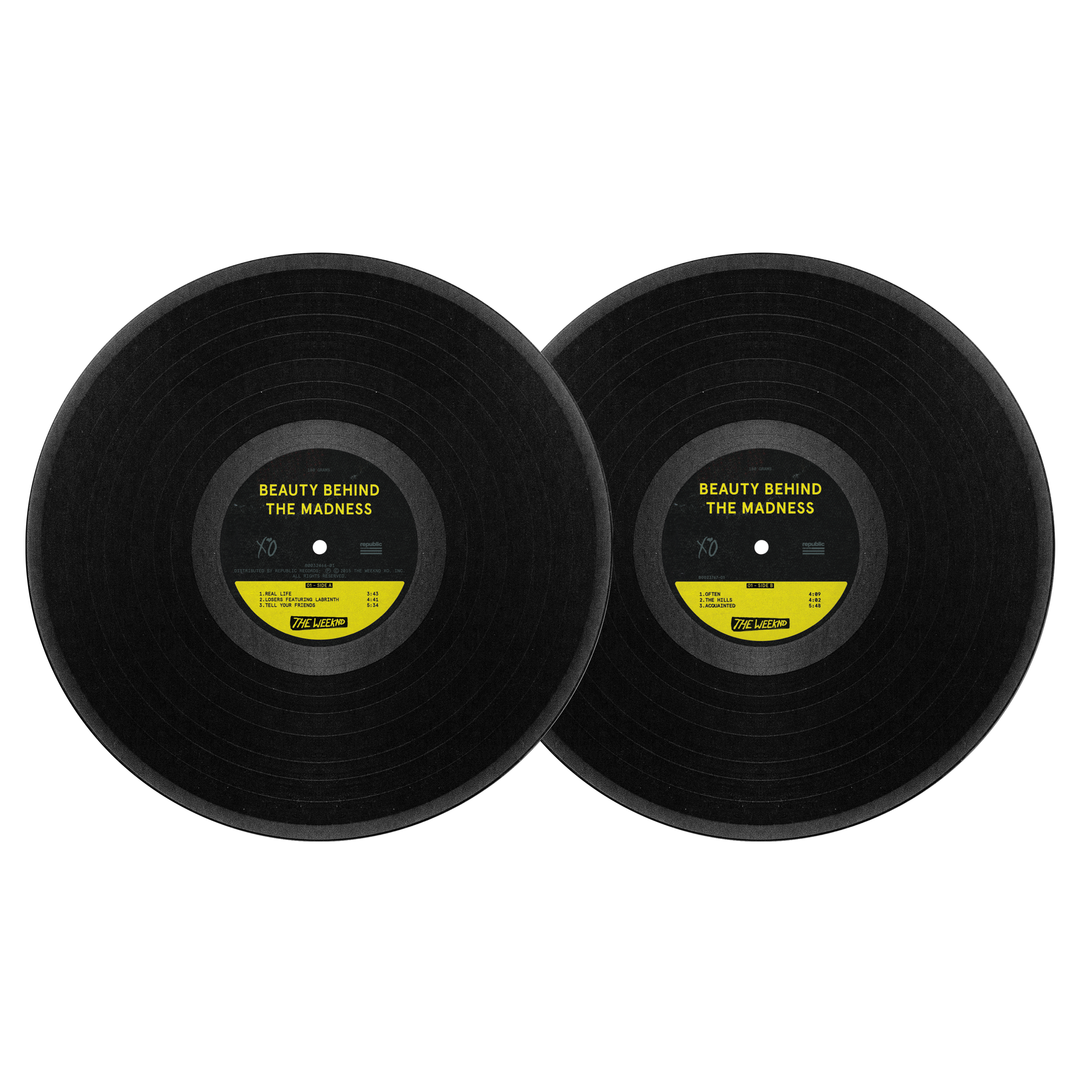 Beauty Behind The Madness 2LP Vinyl