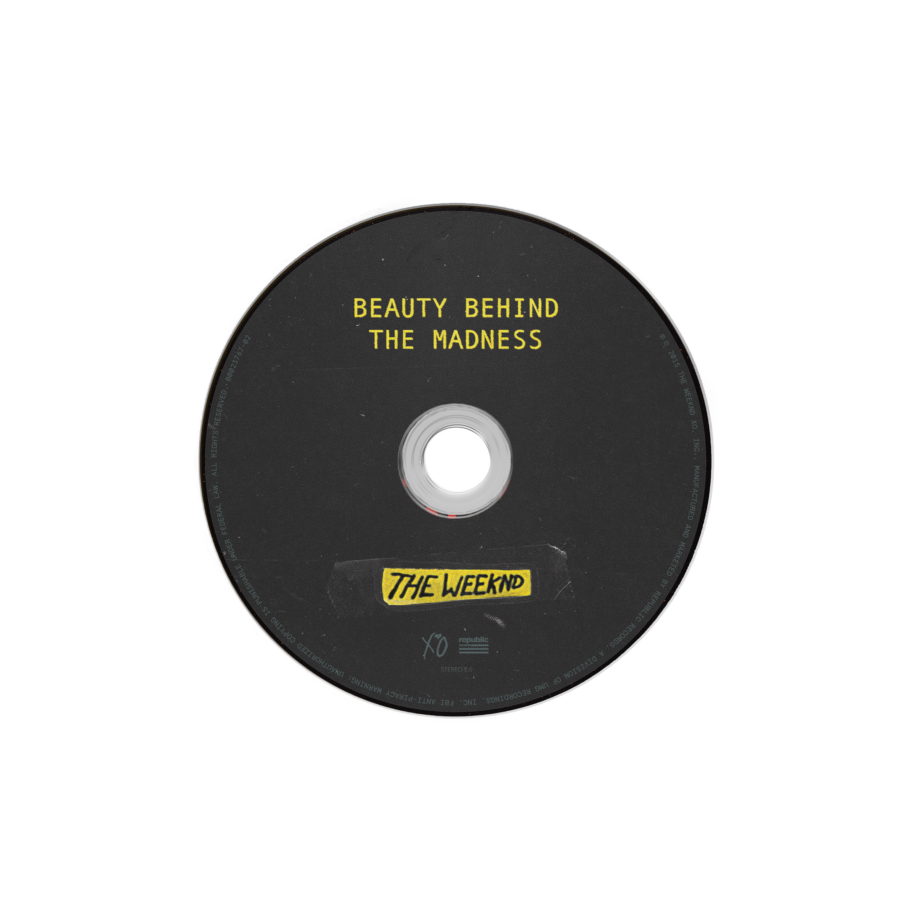 BEAUTY BEHIND THE MADNESS CD