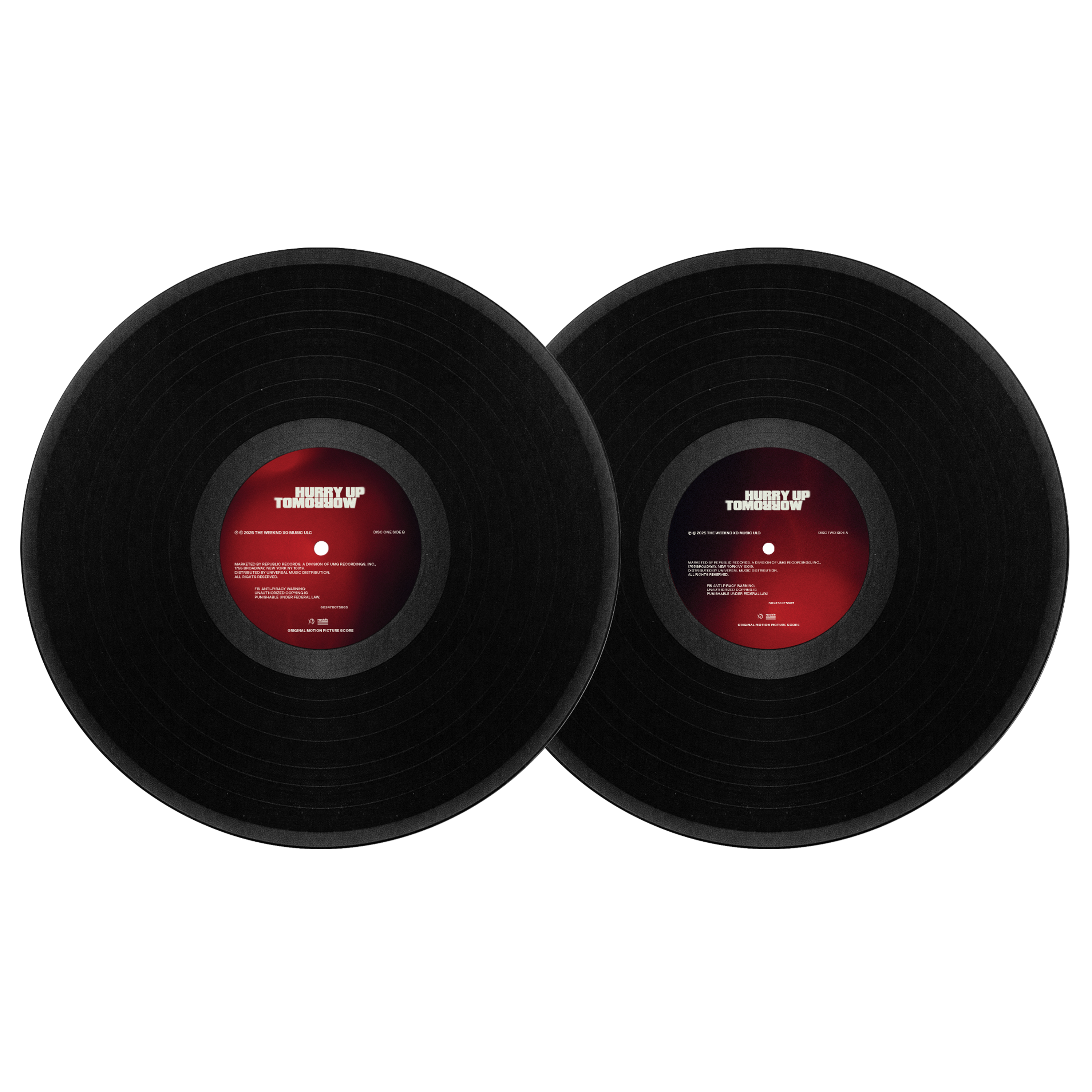 Hurry Up Tomorrow (Original Motion Picture Score) 2LP Vinyl